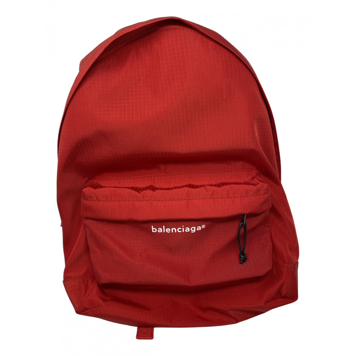 Backpack Balenciaga Red in Polyester 